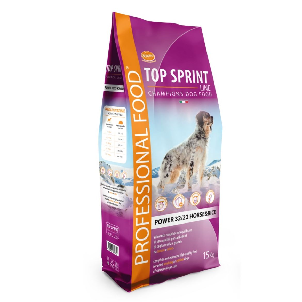 Obrázek z Top Sprint Power Horse & Rice 15 kg 