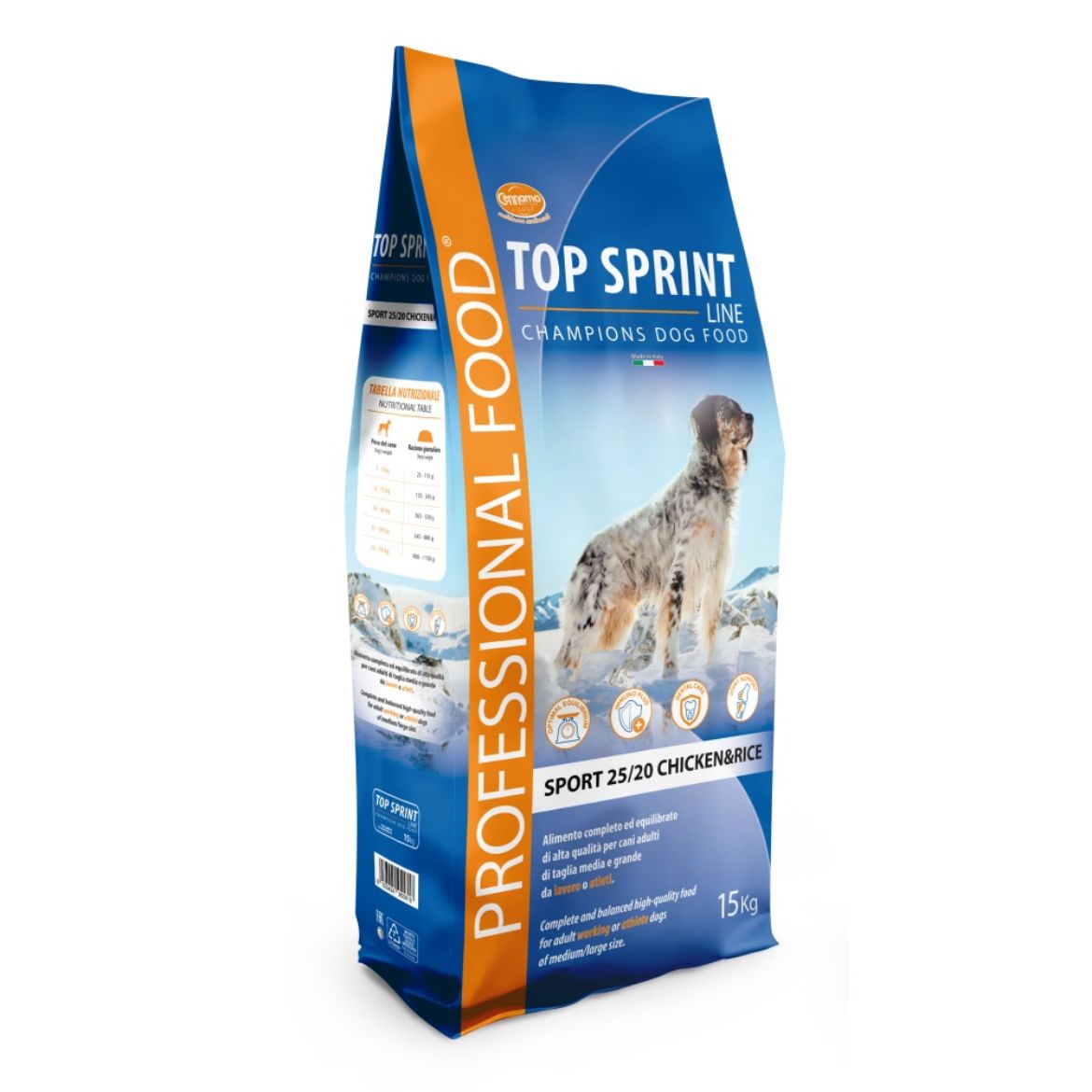 Obrázek z Top Sprint Sport Chicken & Rice 15 kg 