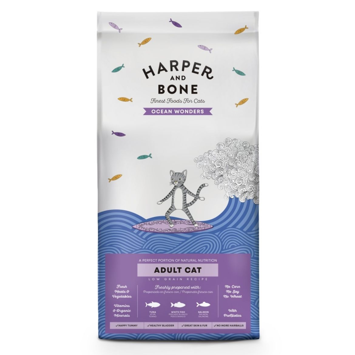 Obrázek z Vzorek Harper and Bone Cat Adult divy oceánu 70 g 