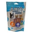 Obrázek z Duck, cod & vegetable Strips JUKO Snacks 70 g 