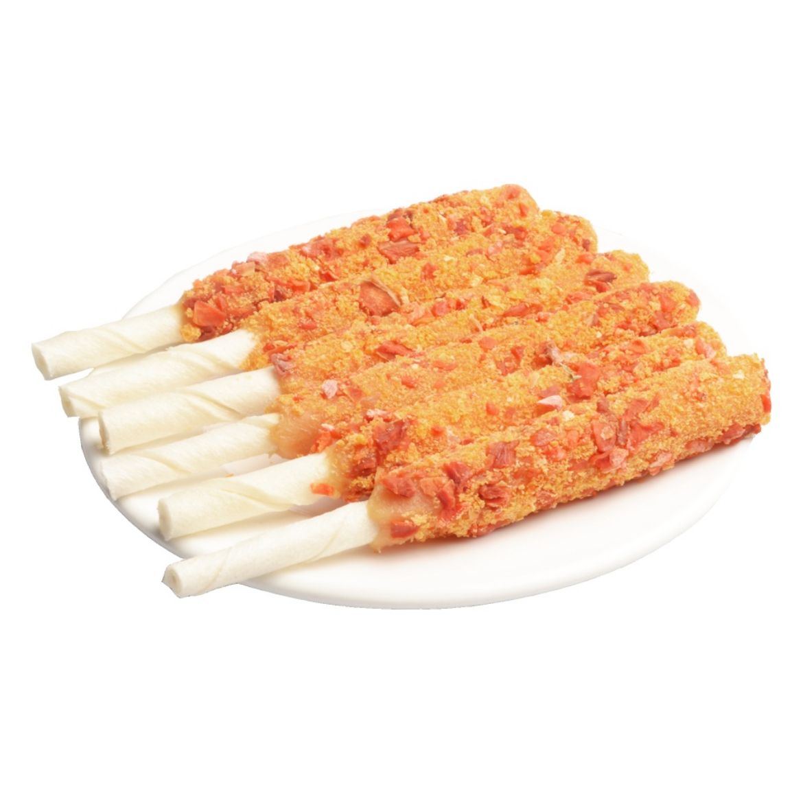 Obrázek z Chicken, carrots Wrap & cowhide sticks JUKO Snacks 250 g 
