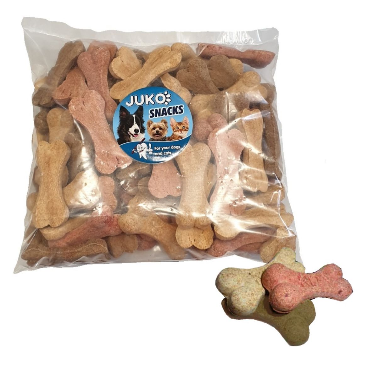 Obrázek z Multibisco velké sušenky JUKO Snacks 1 kg 