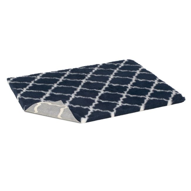 Vetbed drybet protiskluzová podložka, pelíšek, vzor modrý mřížka