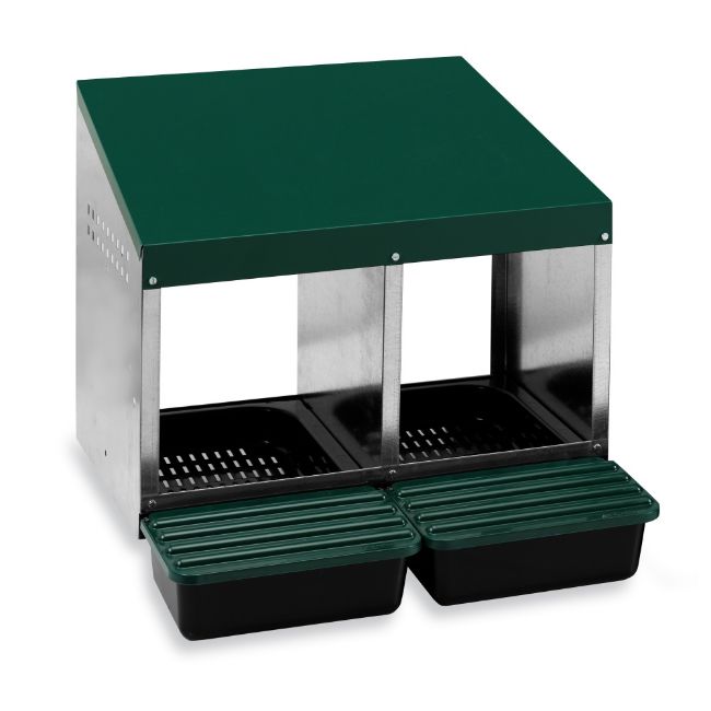 Snáškové hnízdo pro slepice dvojmístné