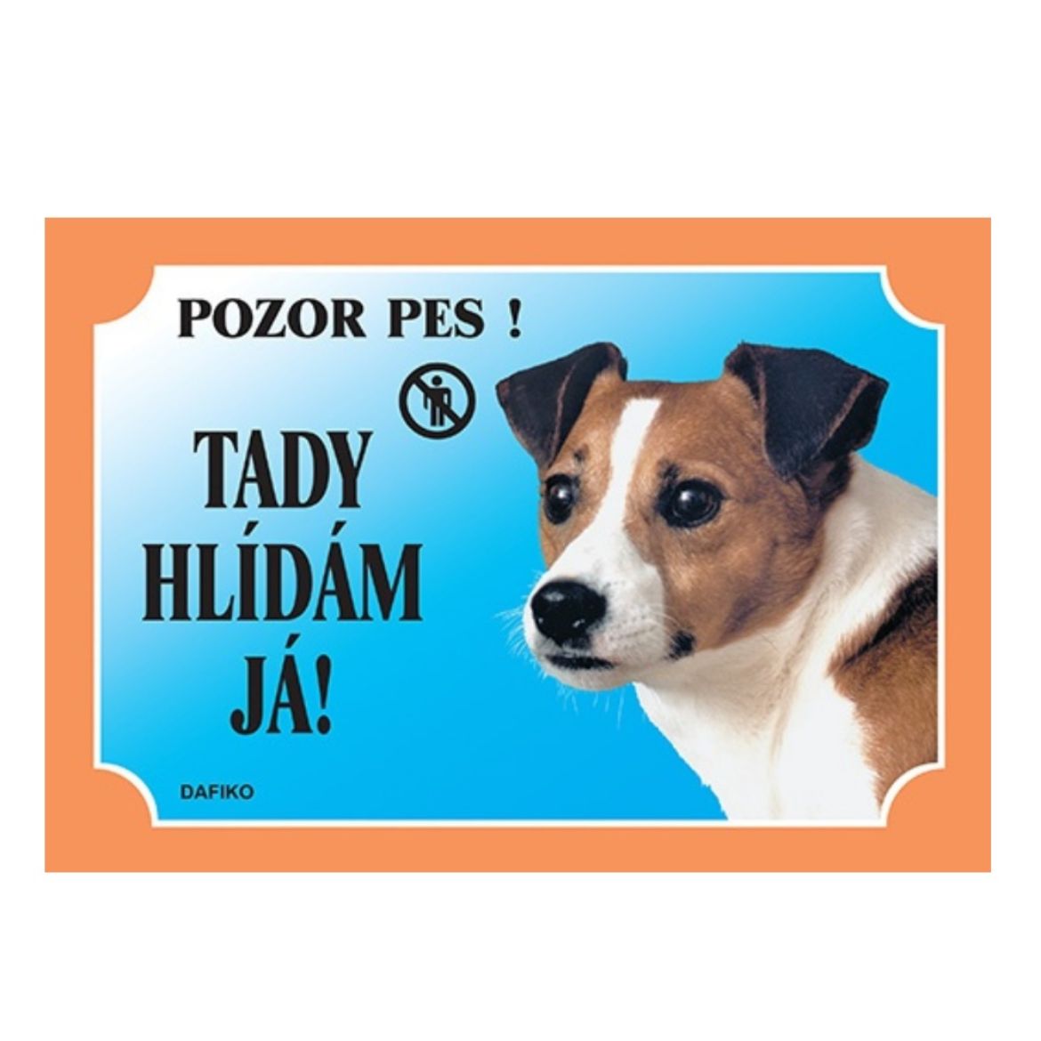 Obrázek z Cedulka Dafiko JACK RUSSEL TERIÉR 