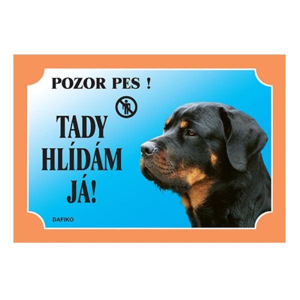 Obrázek Cedulka Dafiko ROTVAJLER