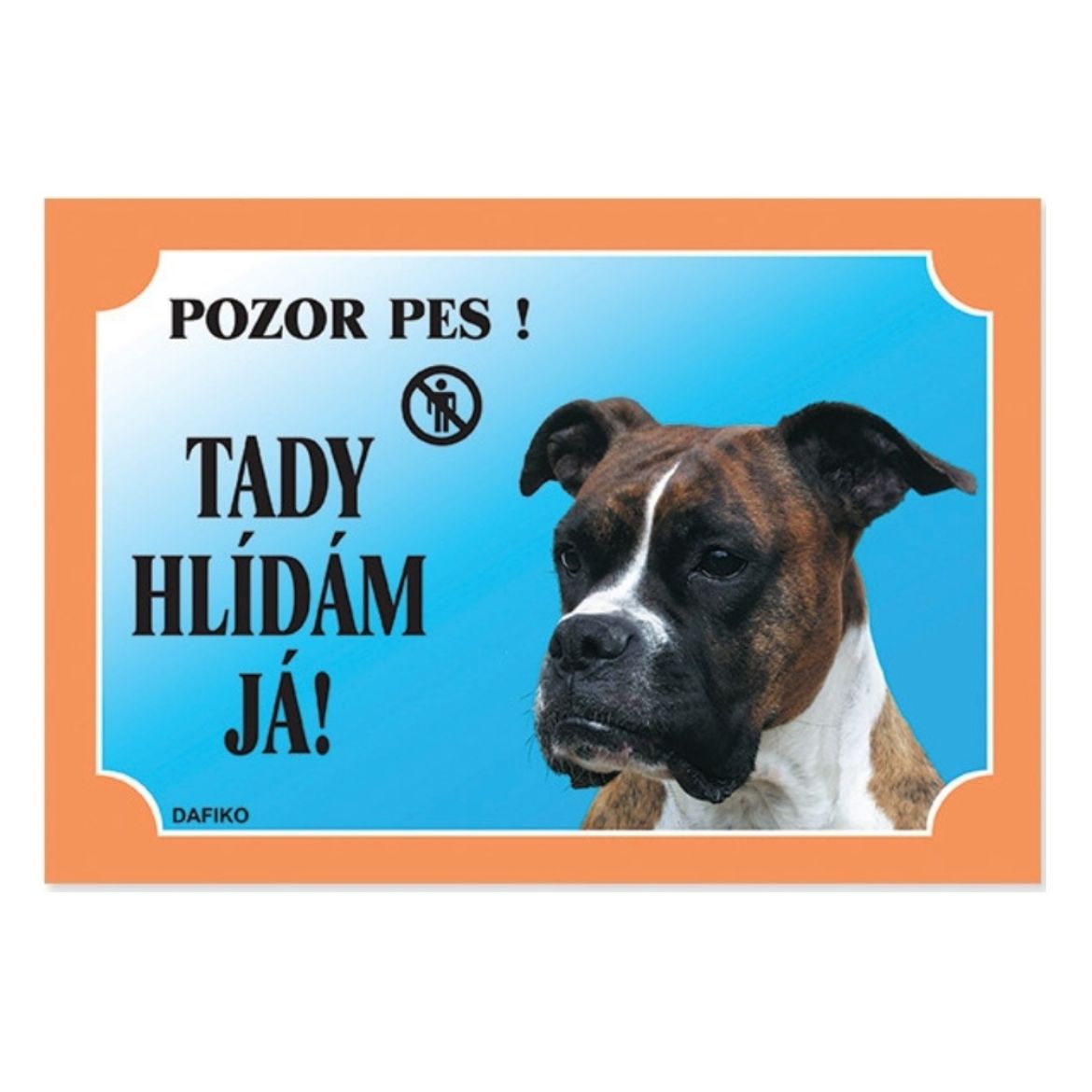 Obrázek z Cedulka Dafiko BOXER 