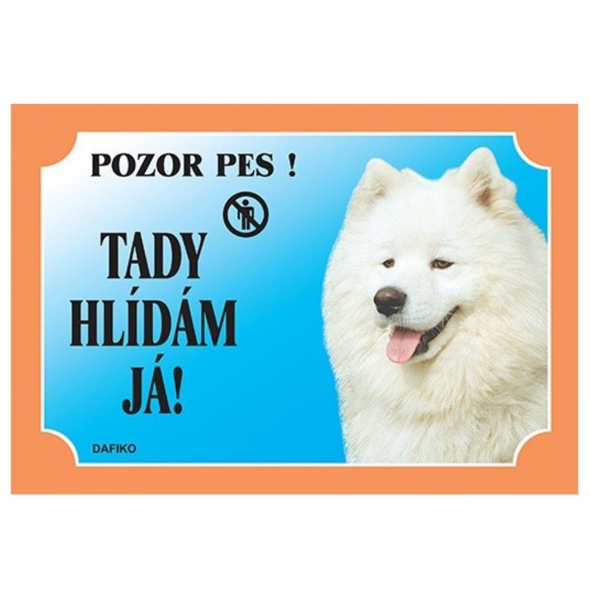 Obrázek z Cedulka Dafiko SAMOJED 