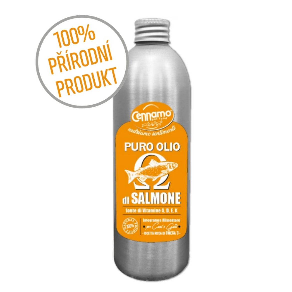 Obrázek z Lososový olej natural Cennamo 500 ml 