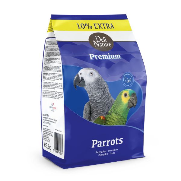 Obrázek Deli Nature Premium papoušek s ovocem 3 kg+ 10 % ZDARMA