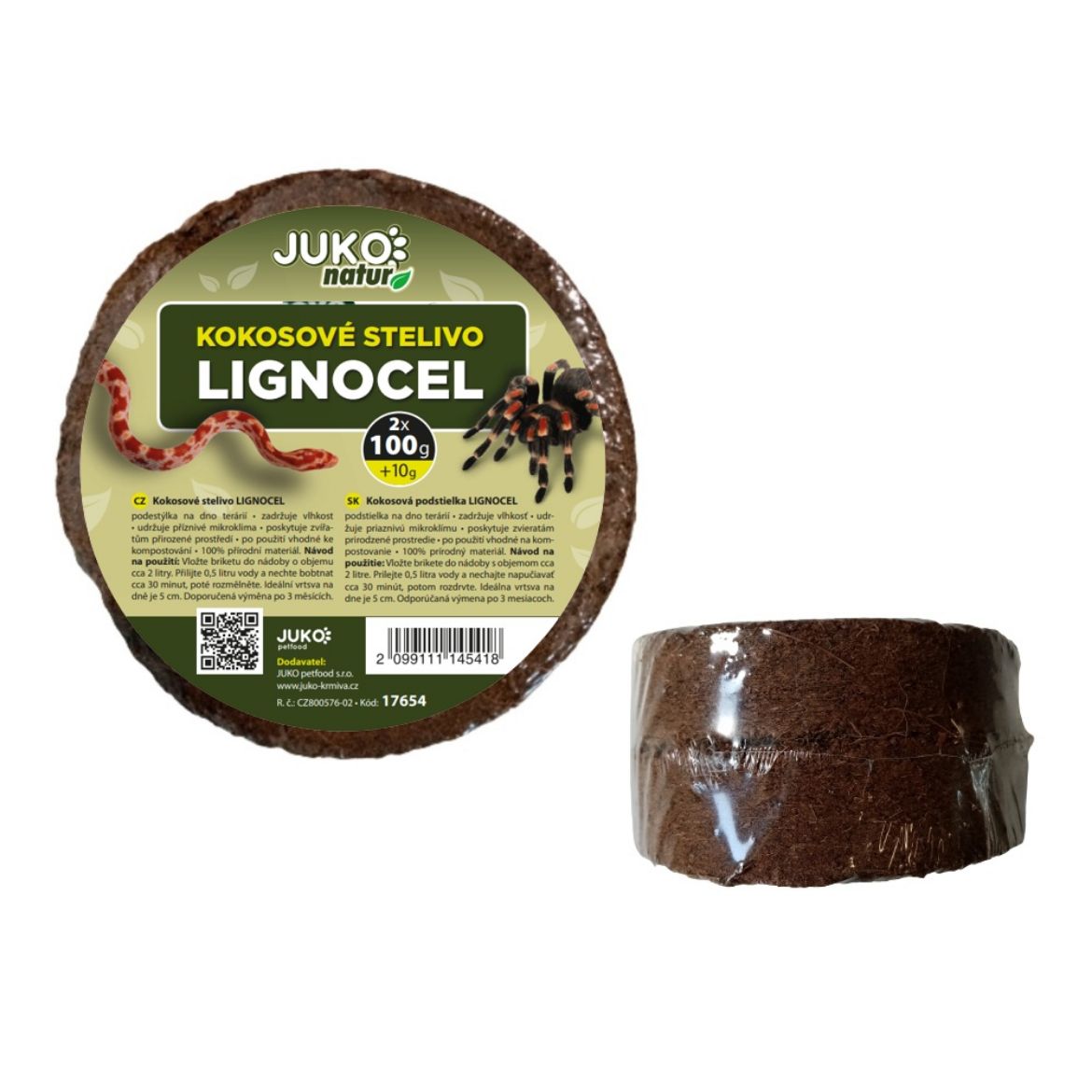 Obrázek z Lignocel puk JUKO 2 x 100 g 