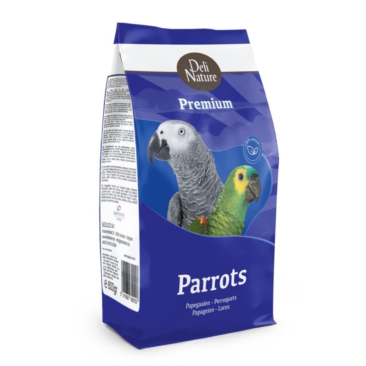Obrázek z Deli Nature Premium PARROTS velký papoušek 800 g 