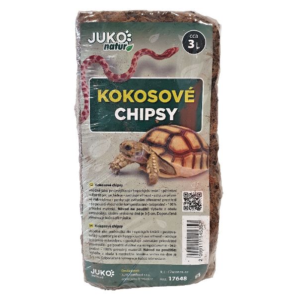 Obrázek Kokosové chipsy briketa JUKO 550 g