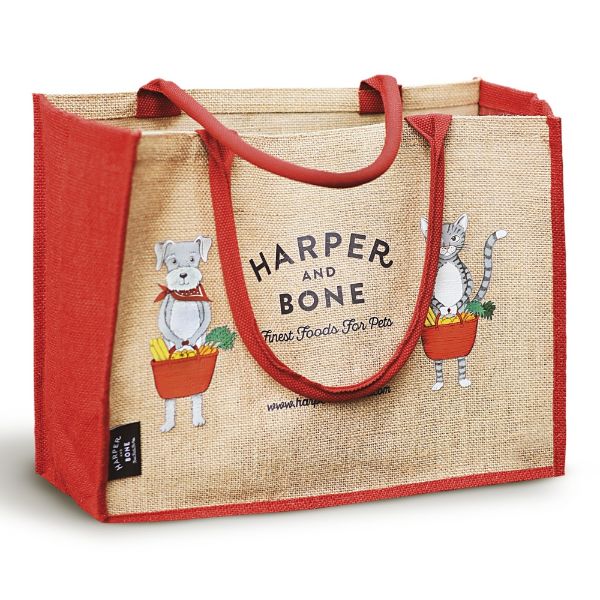Obrázek Jutová taška velká Harper and Bone