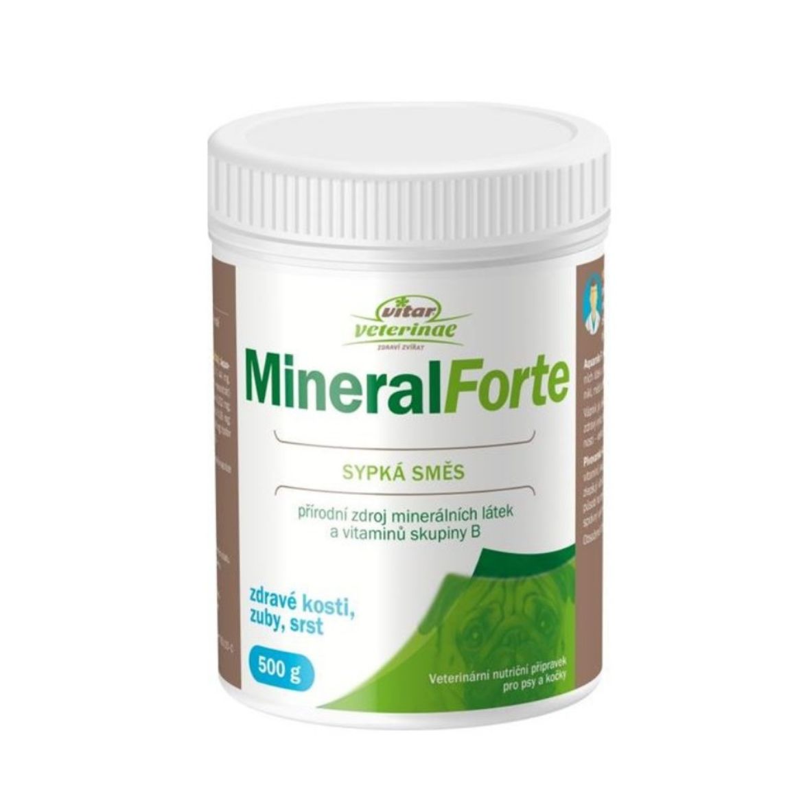 Obrázek z Vitar veterinae Mineral Forte 500 g 