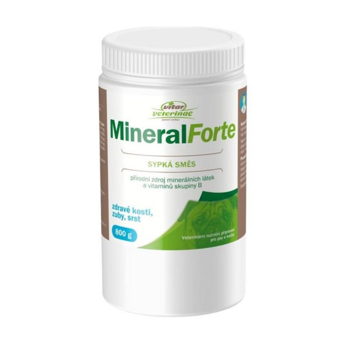 Obrázek z Vitar veterinae Mineral Forte 800 g 