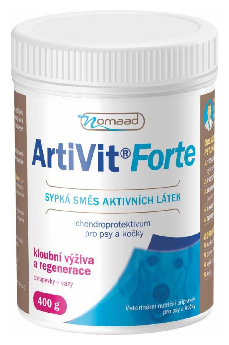 Obrázek z Vitar veterinae Artivit Forte prášek 400 g 