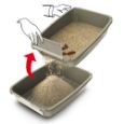 Obrázek z WC s prosévacím sítem podestýlky EASY 