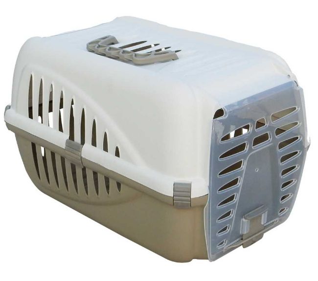 přepravka, přenoska Panzer, plastová dvířka, pro malé psy a kočky