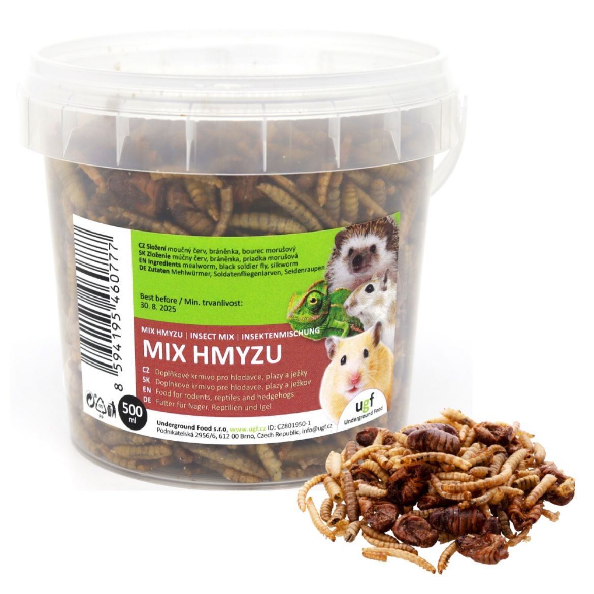 Obrázek z Mix hmyzu UGF, dóza 500 ml (80 g) 