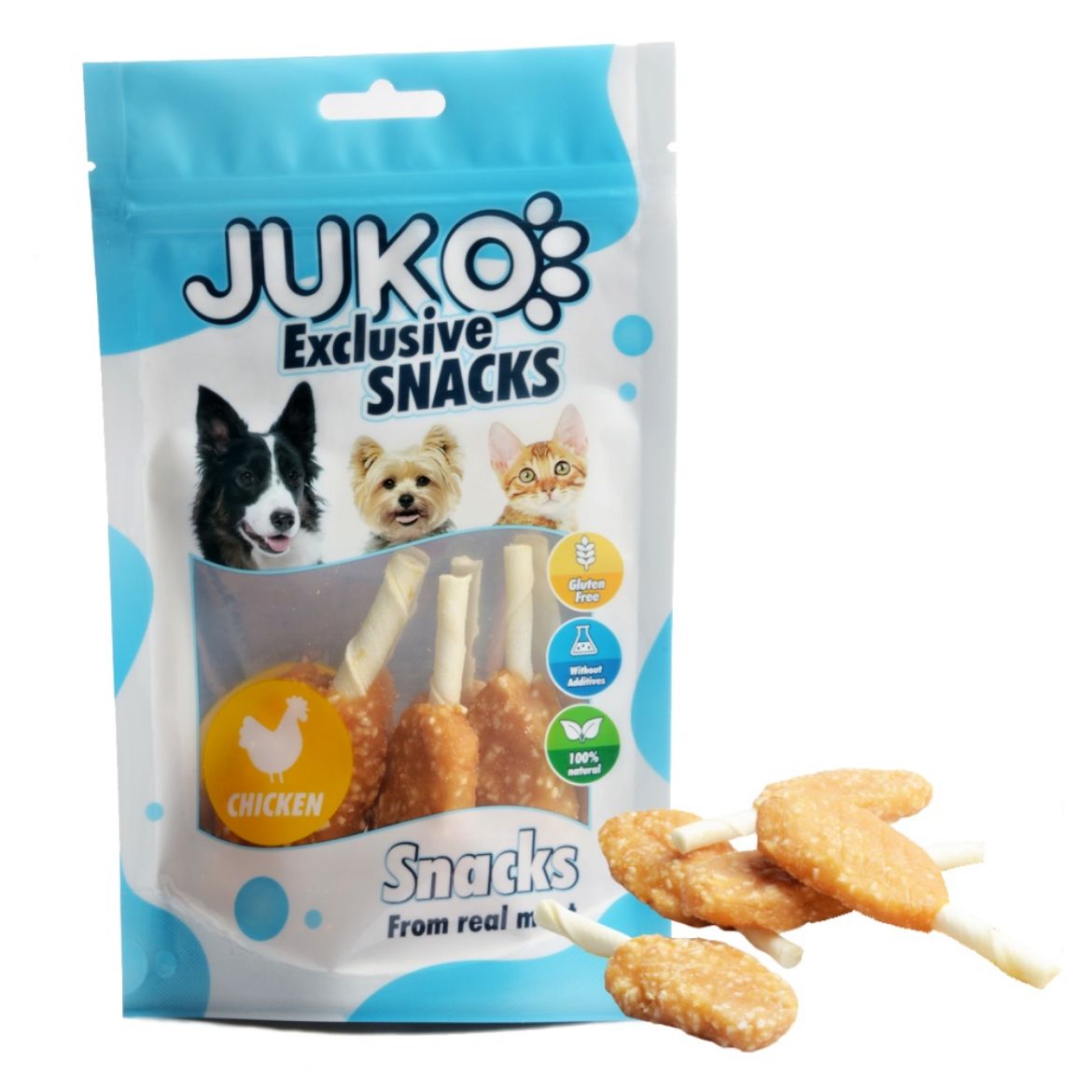 Obrázek z Big Chicken Drumstick JUKO Snacks 70 g 