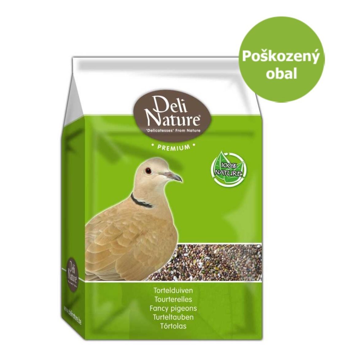 Obrázek z Deli Nature Premium chovný holub 3,6 kg - Poškozený obal - SLEVA 20% 