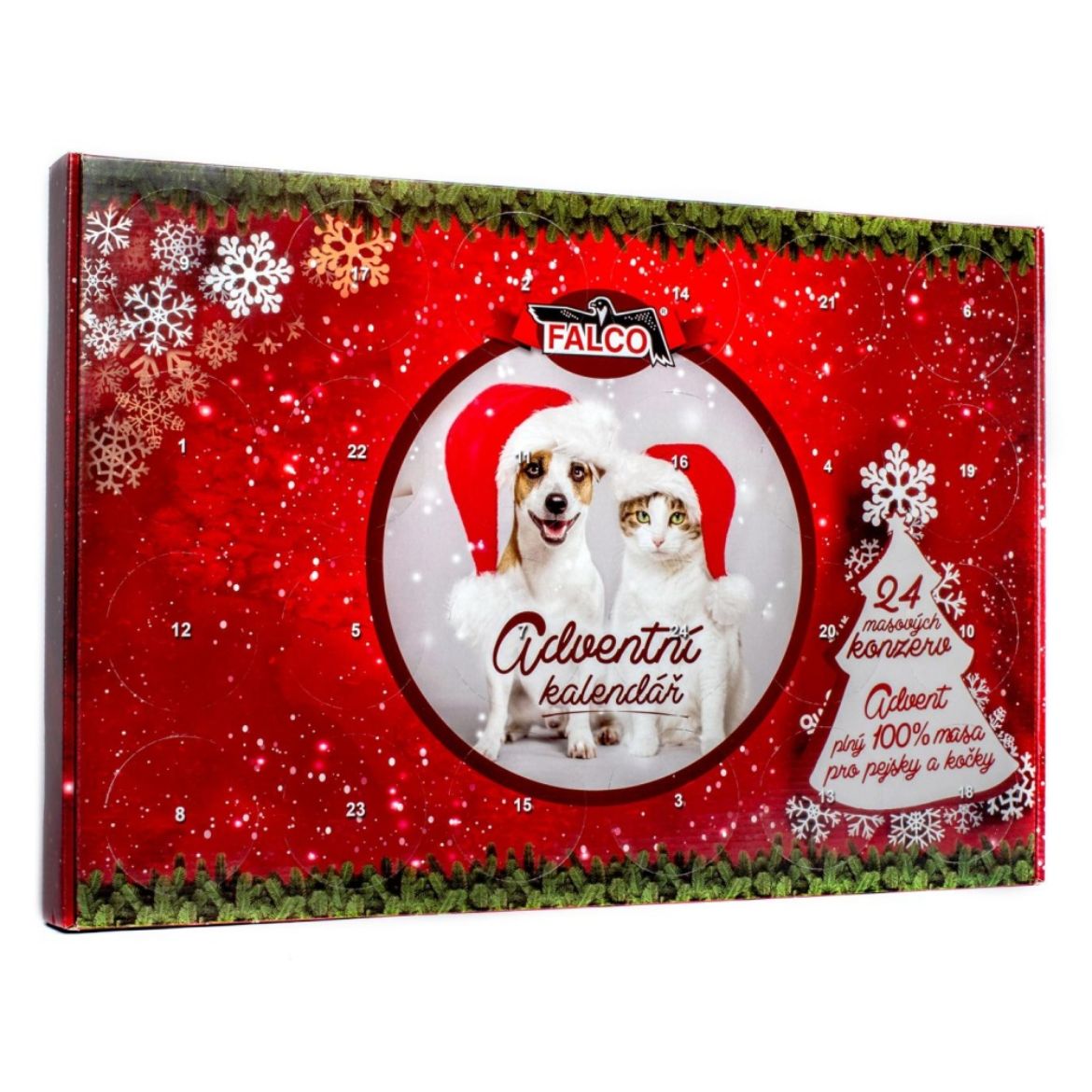 Obrázek z FALCO Adventní kalendář, 24 x konzerva 120 g 