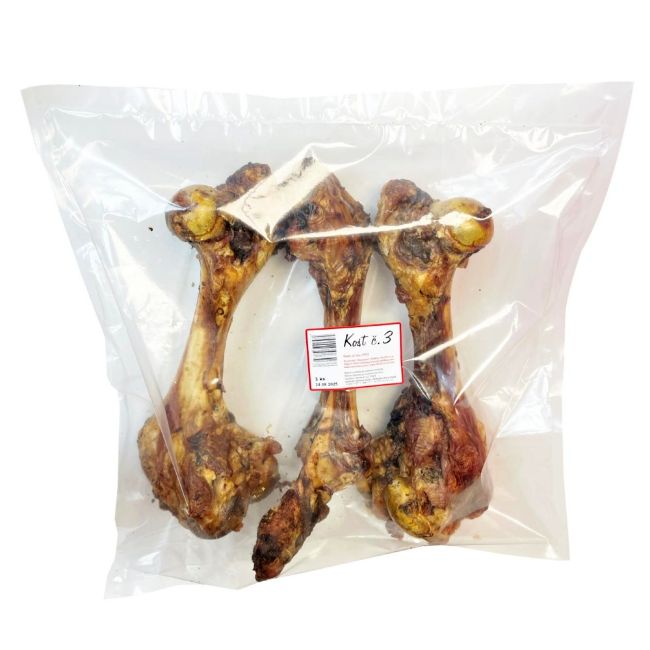 kost sušená, 100% přírodní pamlsek pro psy, sušeno vzduchem, 30 cm