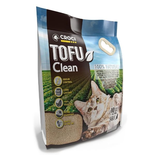 Obrázek Croci Tofu Clean Litter podestýlka 10 l (4,5 kg)