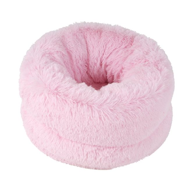 Pelíšek Natálie růžová, plyšový pelíšek pro psy i kočky