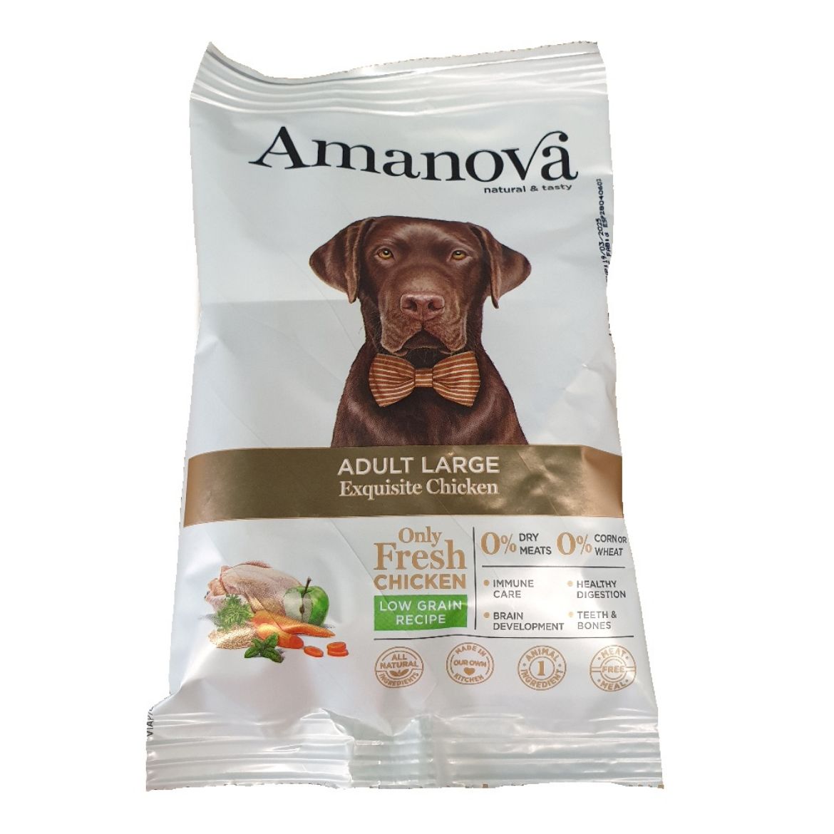 Obrázek z Vzorek Amanova Dog Adult Large Chicken & Quinoa 100 g 