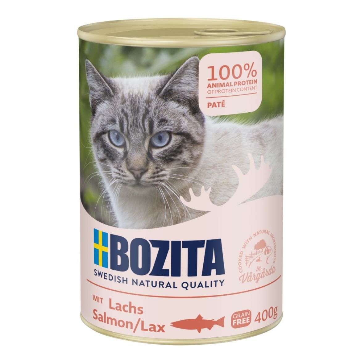 Obrázek z Bozita Cat paté s lososem 400 g 