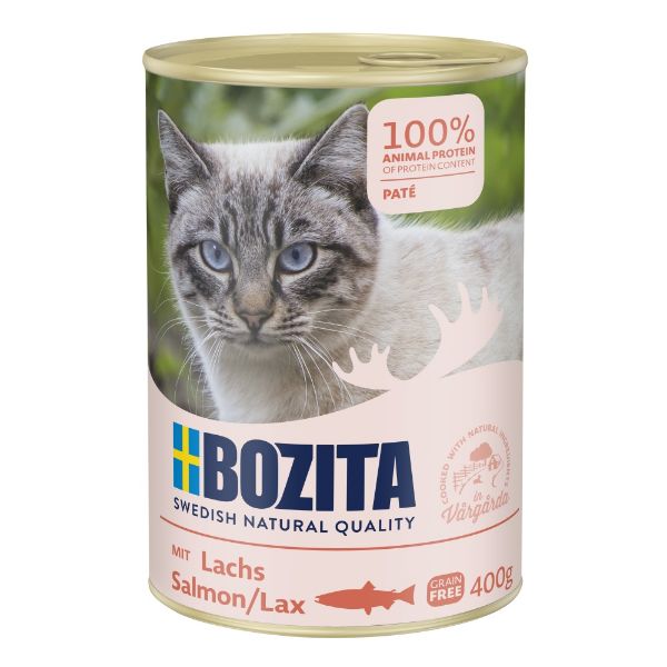 Obrázek Bozita Cat paté s lososem 400 g