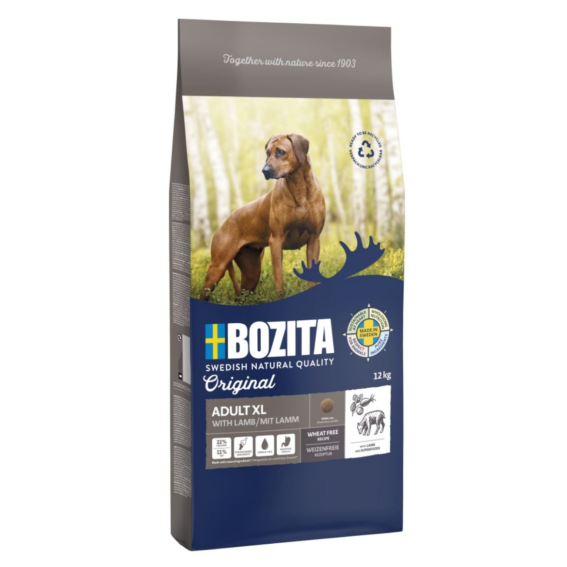 Obrázek z Bozita Dog Adult XL 12 kg 