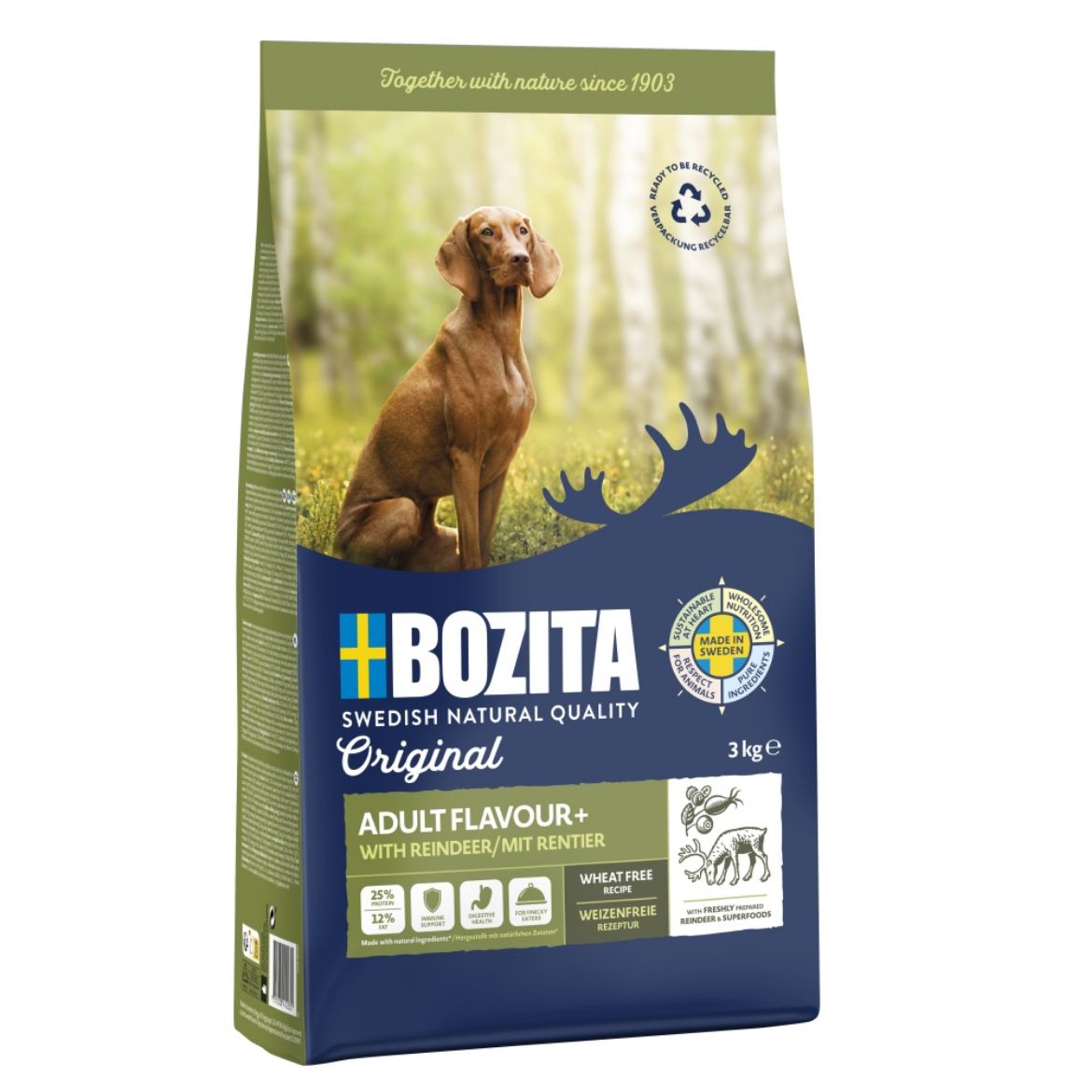 Obrázek z Bozita Dog Adult Flavour Plus 3 kg Expirace 