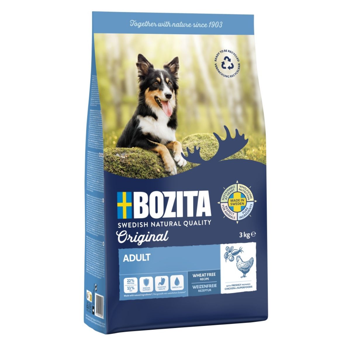 Obrázek z Bozita Dog Adult 3 kg 