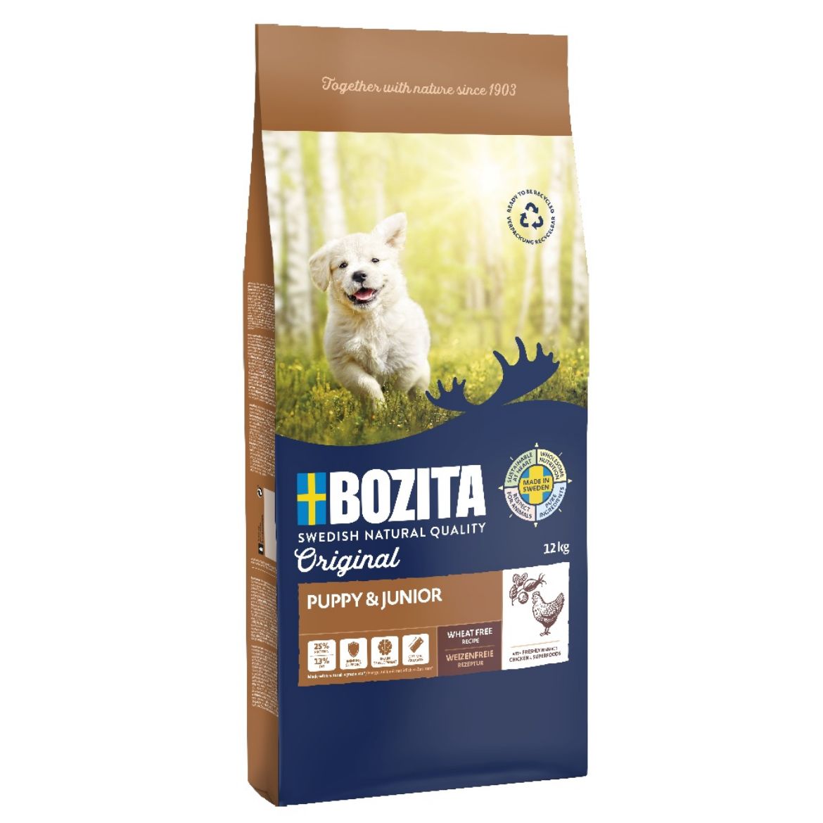 Obrázek z Bozita Dog Puppy & Junior 12 kg 