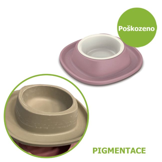 Miska plast soft touch velká - Špatná pigmentace - SLEVA 