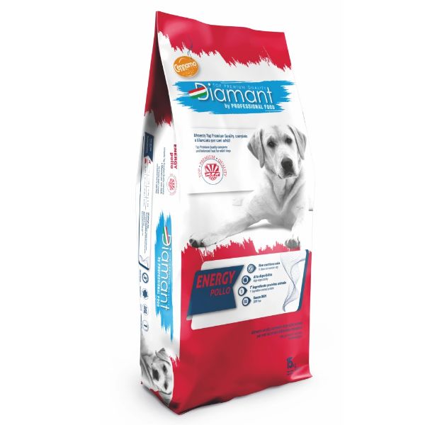 Obrázek Diamant Dog Energy Kuřecí 15 kg