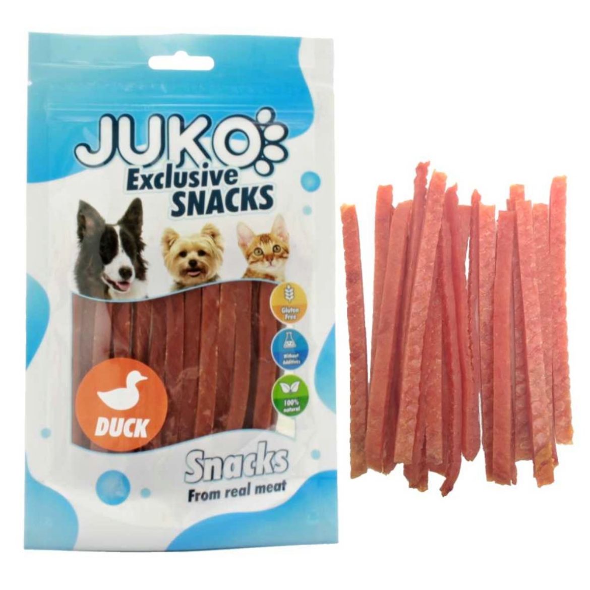 Obrázek z Duck Strips JUKO Snacks 70 g 