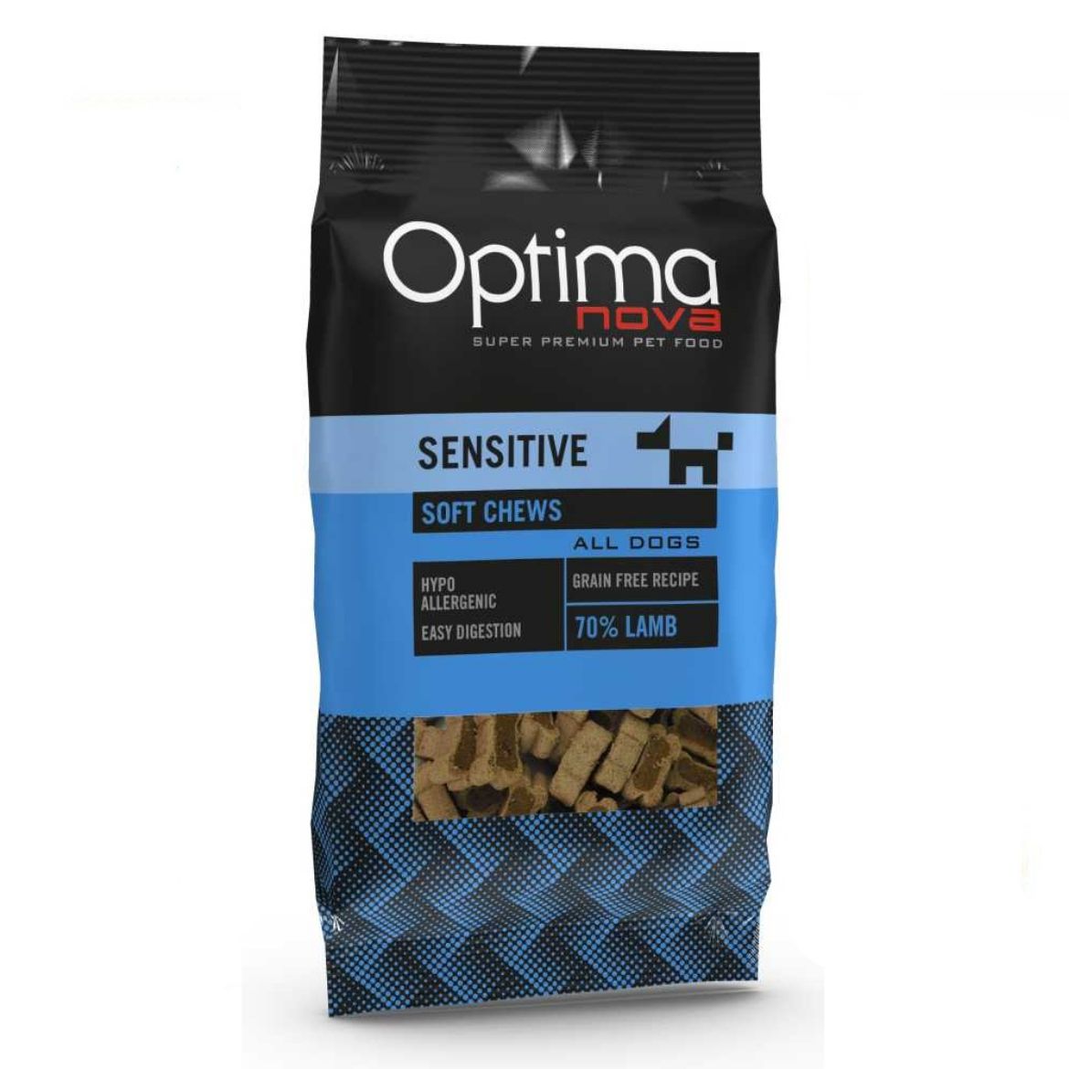 Obrázek z OPTIMAnova Functional Snack Sensitive Lamb 150 g 