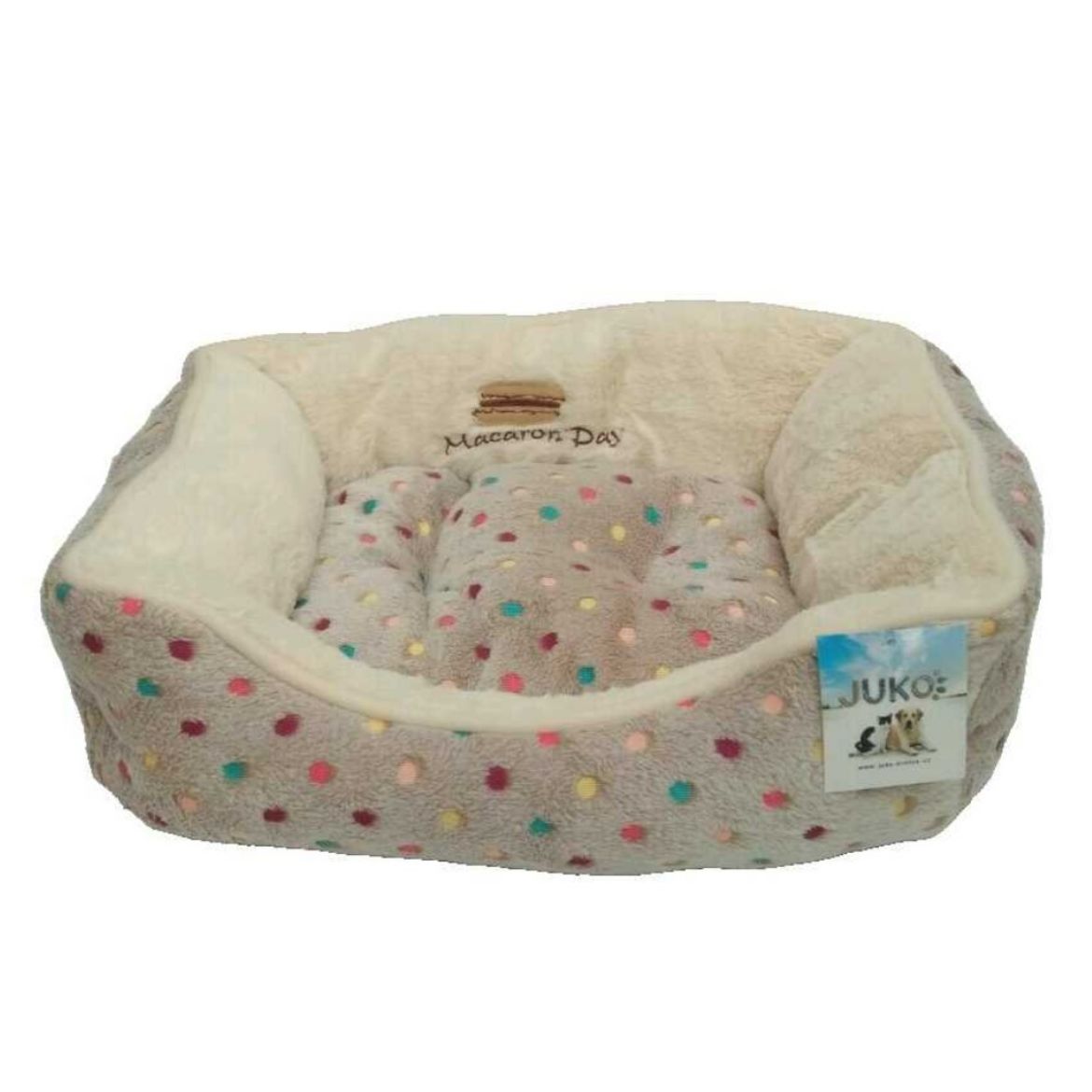 Obrázek z Pelíšek Extra soft Bed S 61 cm šedá 