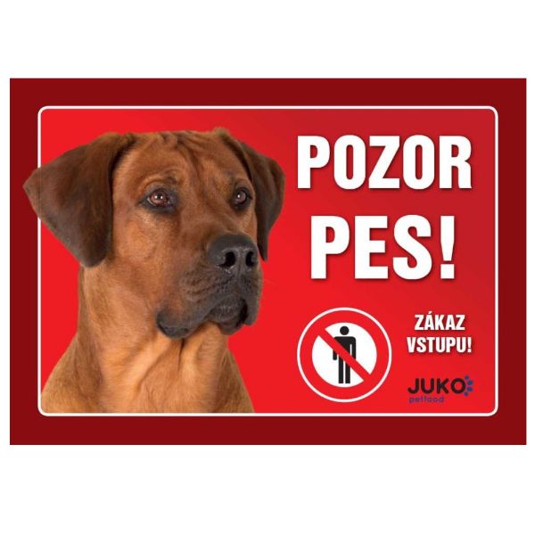 Obrázek Cedulka Juko RHODÉSKÝ RIDGEBACK