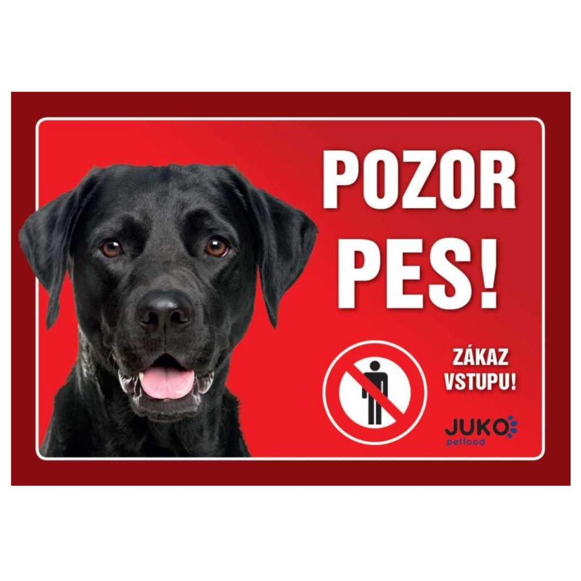 Obrázek z Cedulka Juko LABRADOR černý 