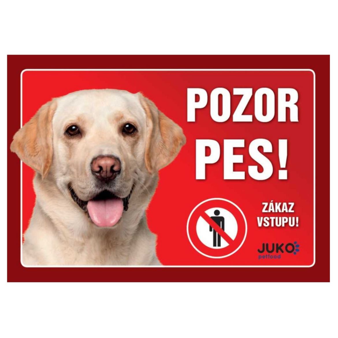 Obrázek z Cedulka Juko LABRADOR zlatý 