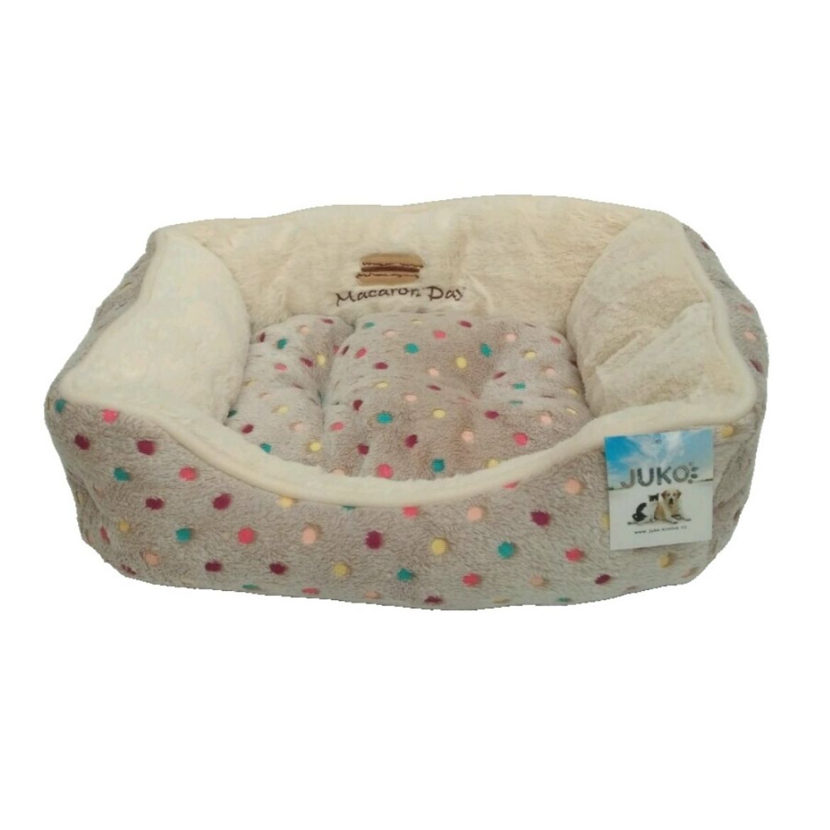 Obrázek z Pelíšek Extra soft Bed M 75 cm šedá 