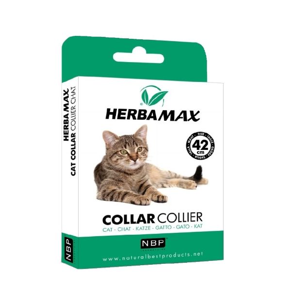 Obrázek Herba Max Collar Cat repelentní obojek, kočka 42 cm