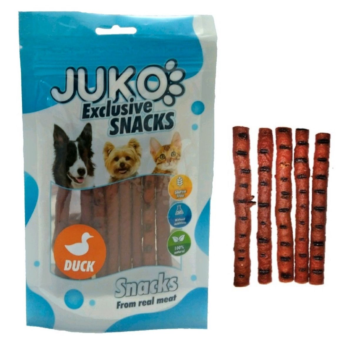 Obrázek z BBQ Duck Stick JUKO Snacks 70 g 