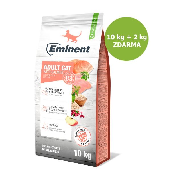 Obrázek Eminent Cat Salmon 10 kg + 2 kg ZDARMA