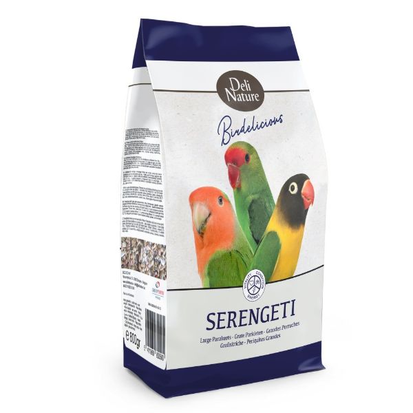 Obrázek Deli Nature Birdelicious Africký velký papoušík 800 g